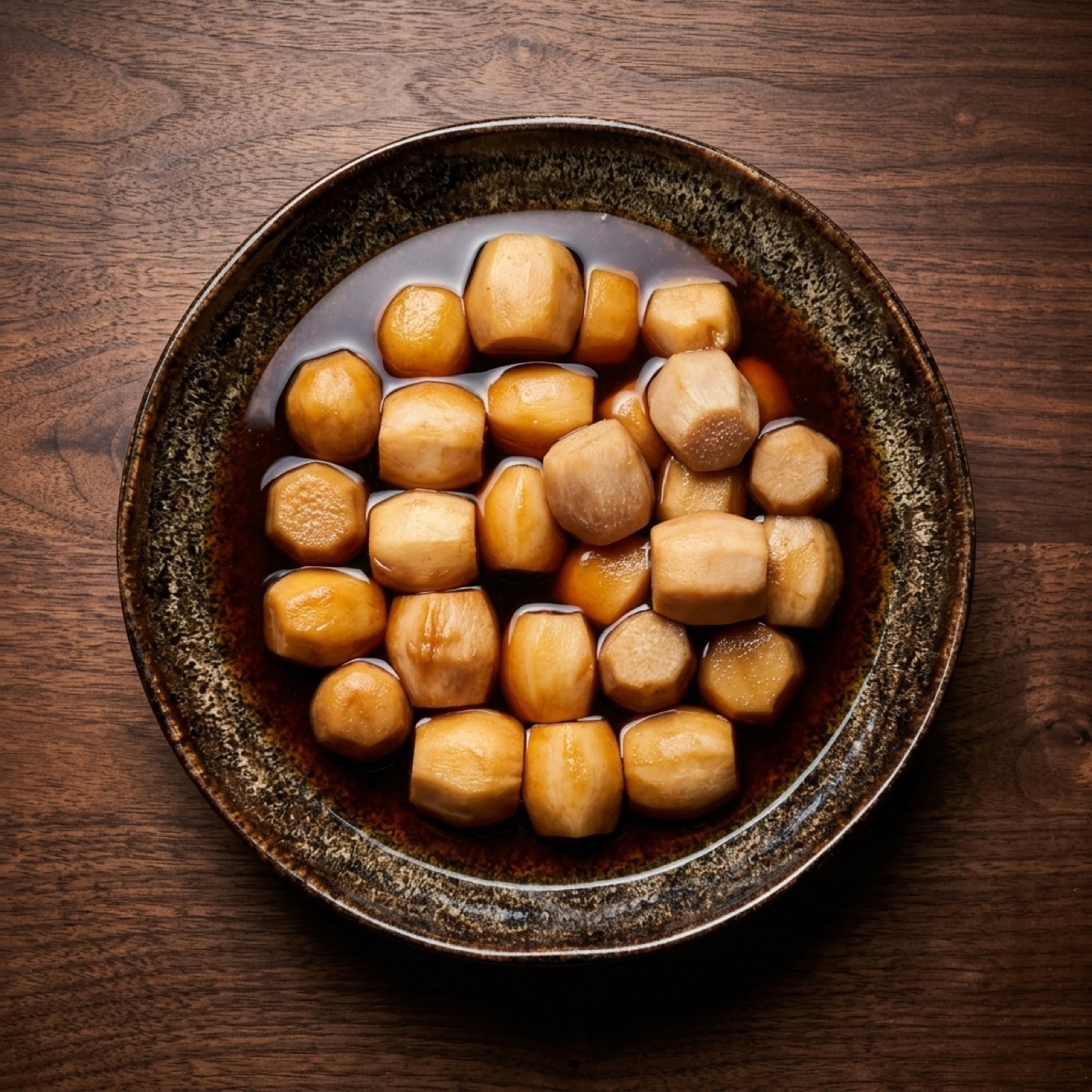 琥珀の滋味 不揃い里芋のつゆだく煮